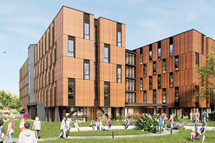 Lincoln University - New Accommodation Hall