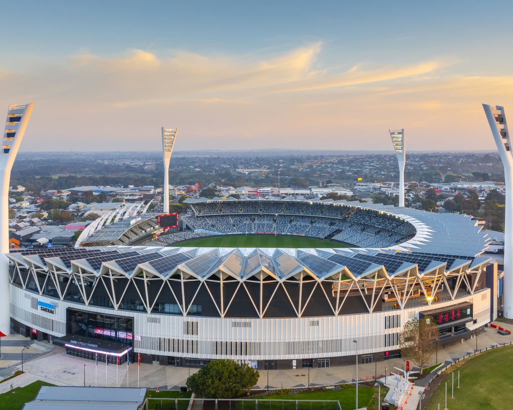 GMHBA stadium at Kardinia Park Stage 5 Redevelopment