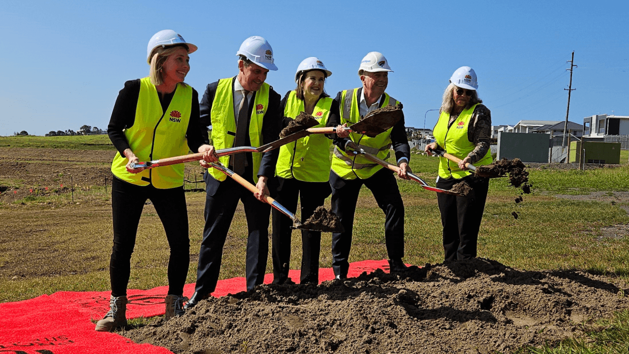 Sod-turn for Shellharbour Hospital marks beginning of construction and new opportunities for local workforce