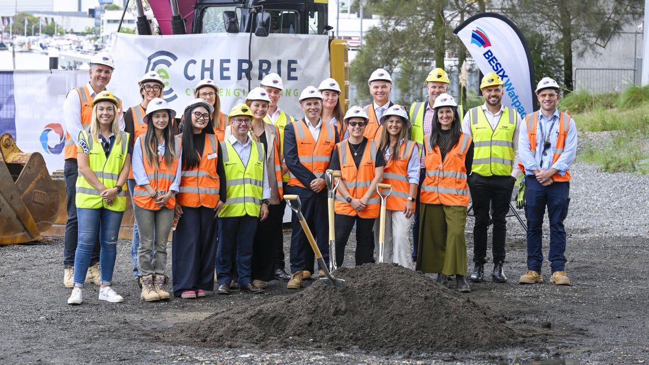 Breaking ground at Bank Street Park - a milestone for gender diversity in construction