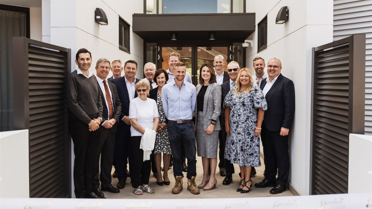 Grand opening of The Banksia apartments