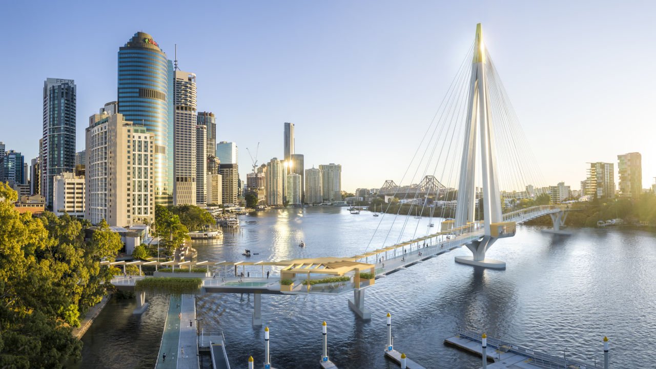 Connect Brisbane shortlisted for Kangaroo Point Green Bridge