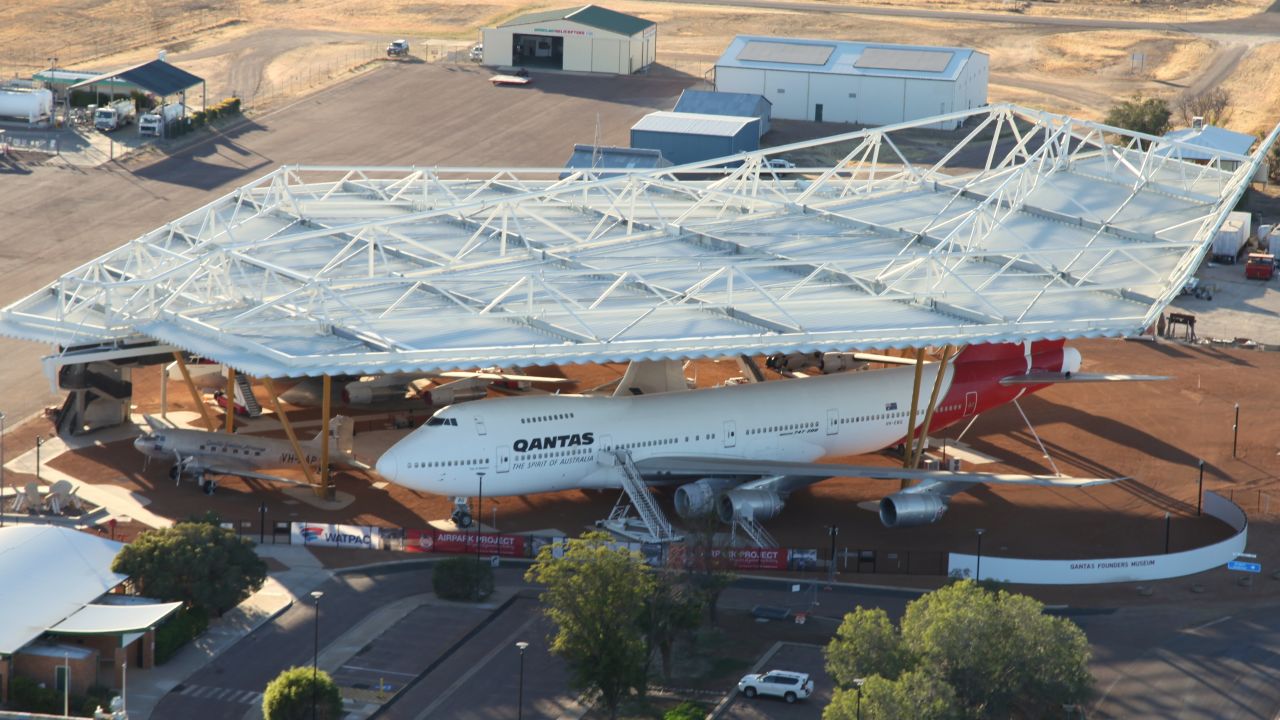 Construction officially underway at Qantas Founders Museum