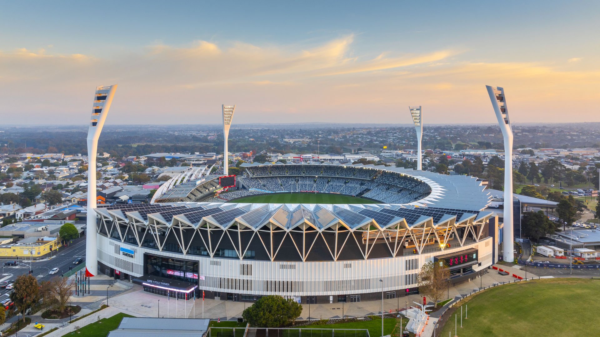 GMHBA stadium at Kardinia Park Stage 5 Redevelopment