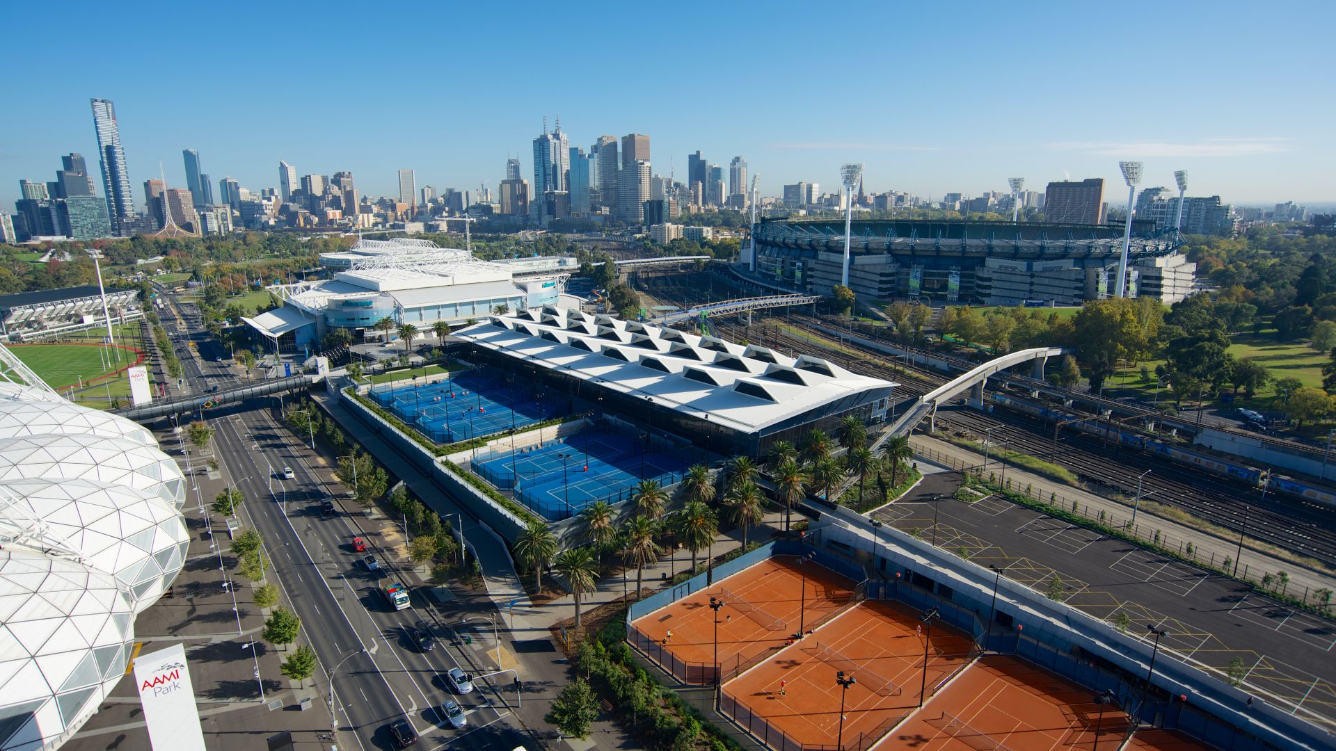 Melbourne Park Redevelopment Eastern Plaza