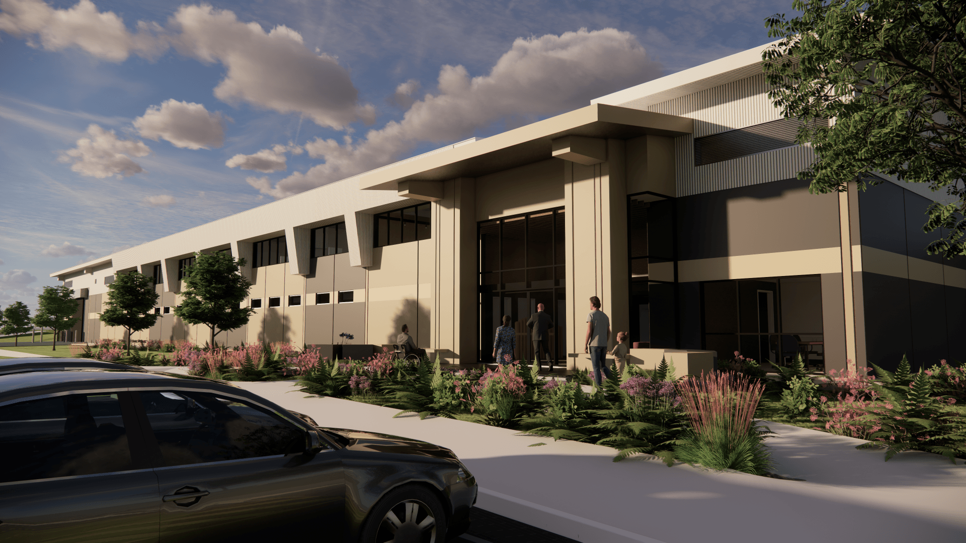 Youth detention centre at Woodford