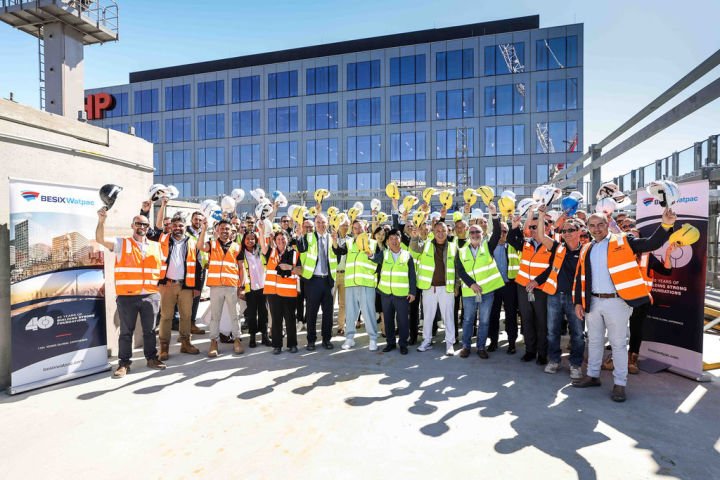 Topping Out Ceremony marks a milestone for GPO Hotel Marriott project in Adelaide