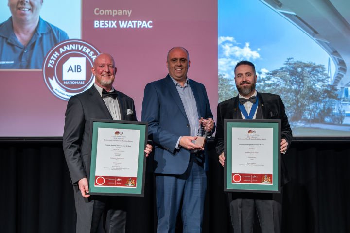 BESIX Watpac tops the nation at the AIB Awards