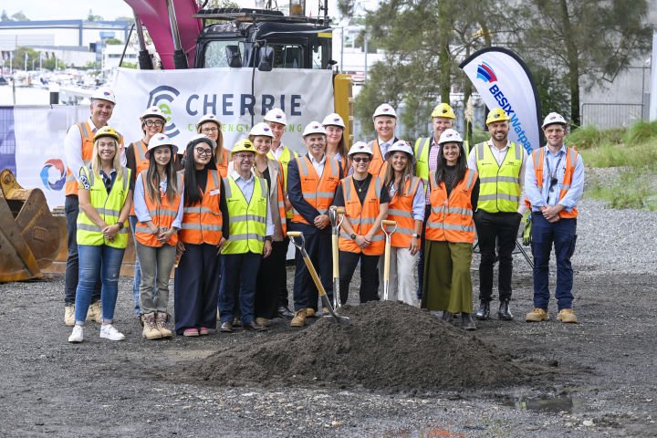 Breaking ground at Bank Street Park - a milestone for gender diversity in construction