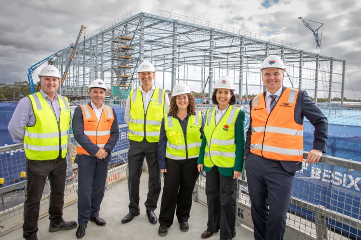 First of its kind multi-level Distribution Centre for Woolworths Group under construction