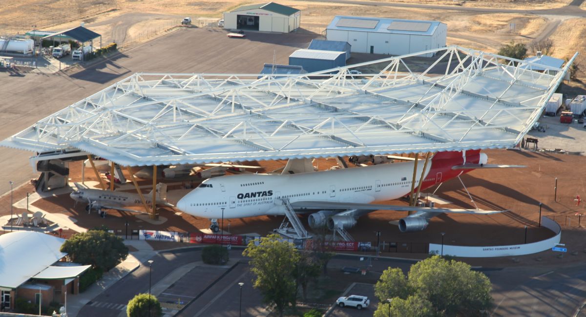 Construction officially underway at Qantas Founders Museum - BESIX Watpac
